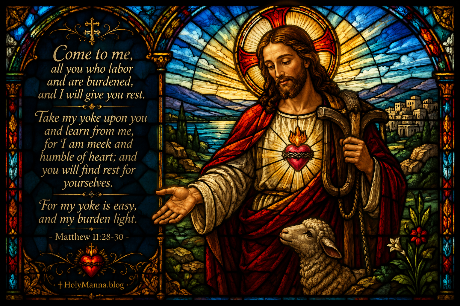 June 12, 2026 – Finding Rest in the Sacred Heart in Today’s Mass&nbsp;Readings