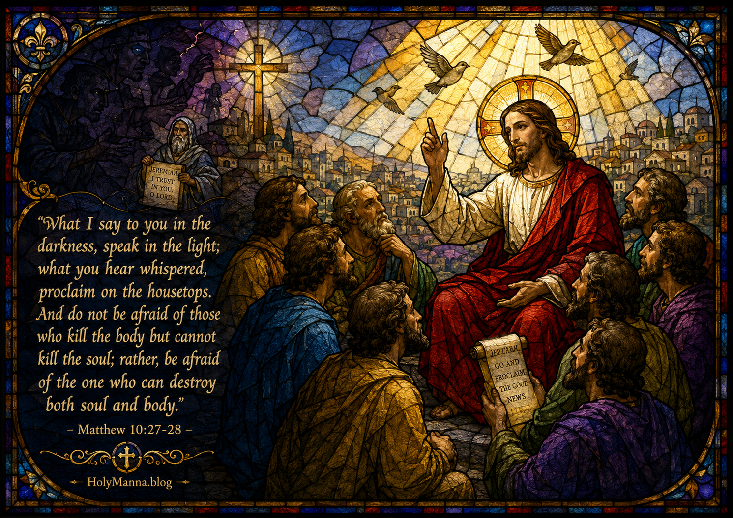 June 21, 2026 – Fear No One in Today’s Mass Readings