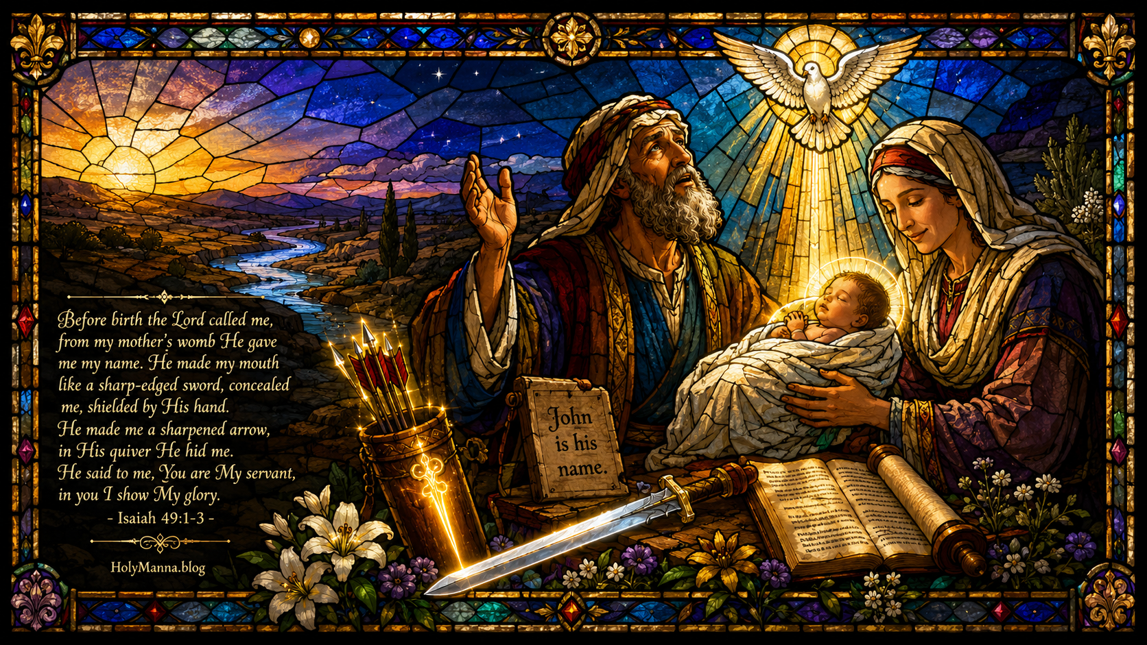 June 24, 2026 – Known and Named Before You Were Born in Today’s Mass Readings