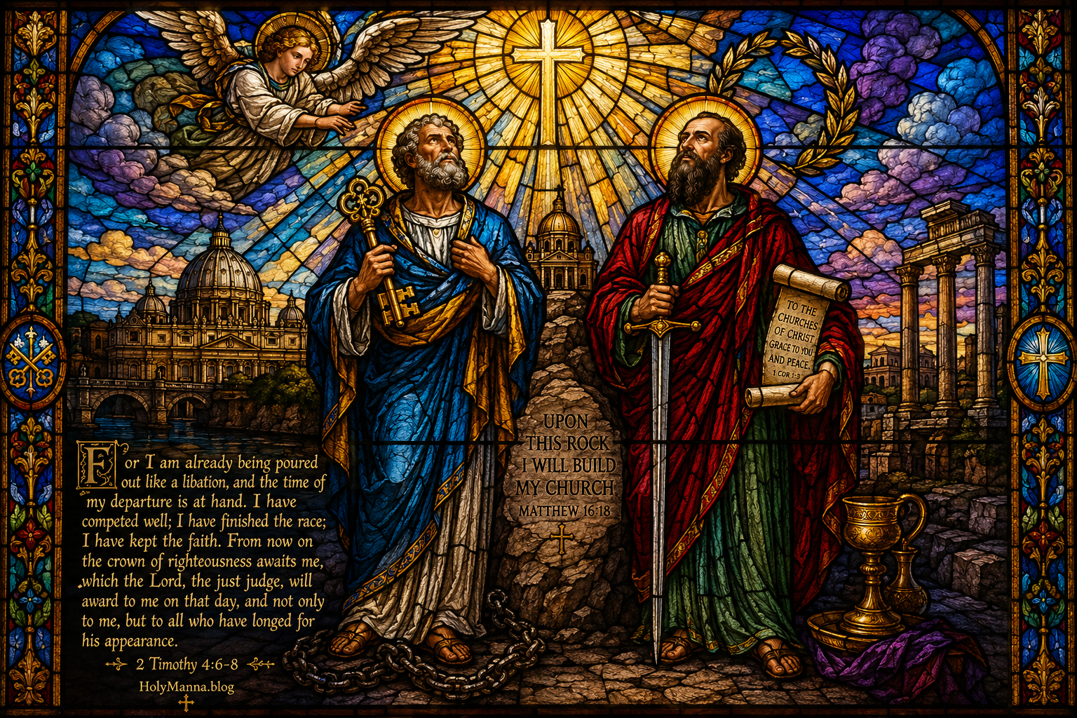 June 29, 2026 – Chains, Crowns, and the Rock That Hell Cannot Break in Today’s Mass Readings
