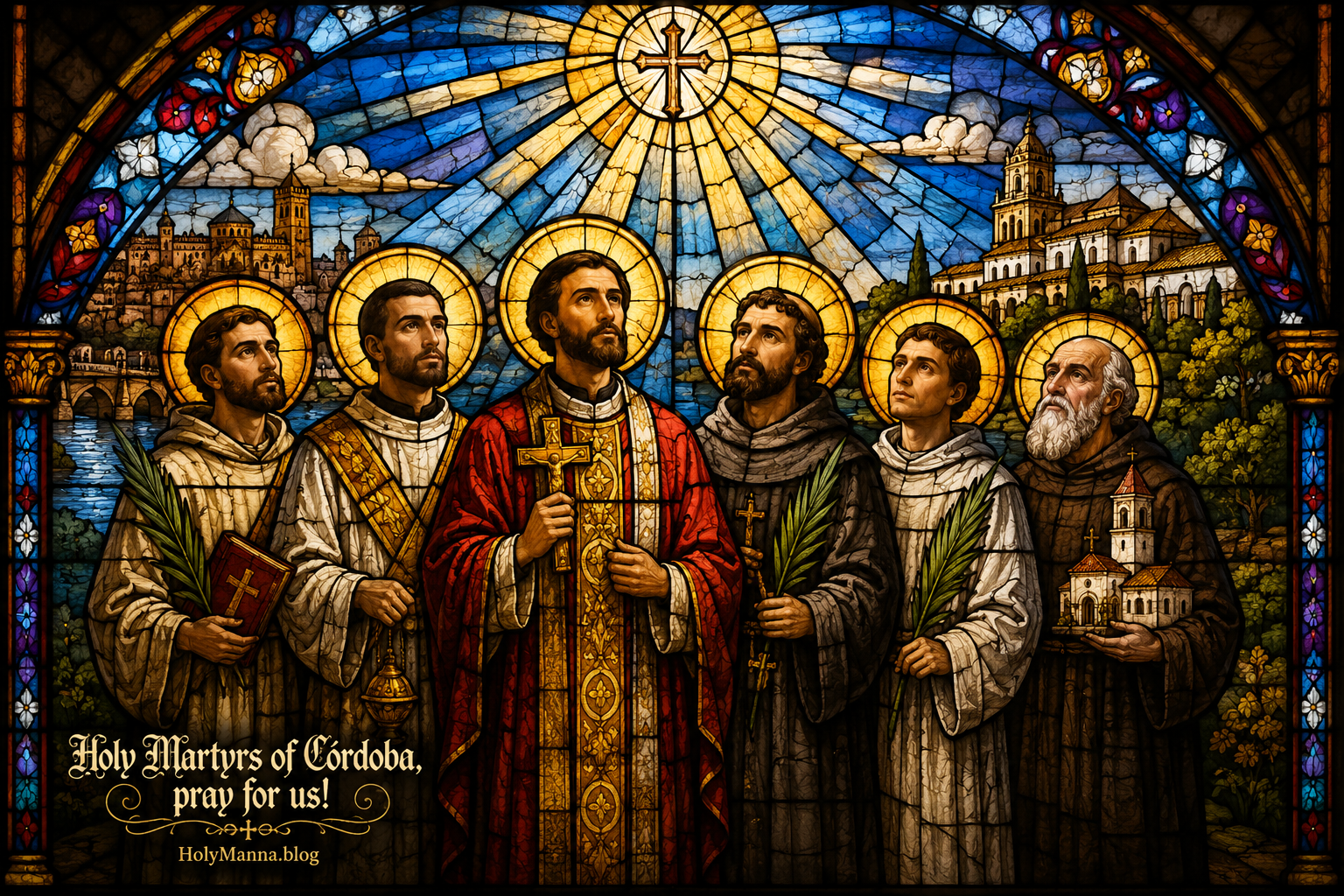 June 7th – Saint of the Day: Saints Peter, Walabonsus, Sabinian, Wistremundus, Habentius, and Jeremiah, The Martyrs of&nbsp;Córdoba