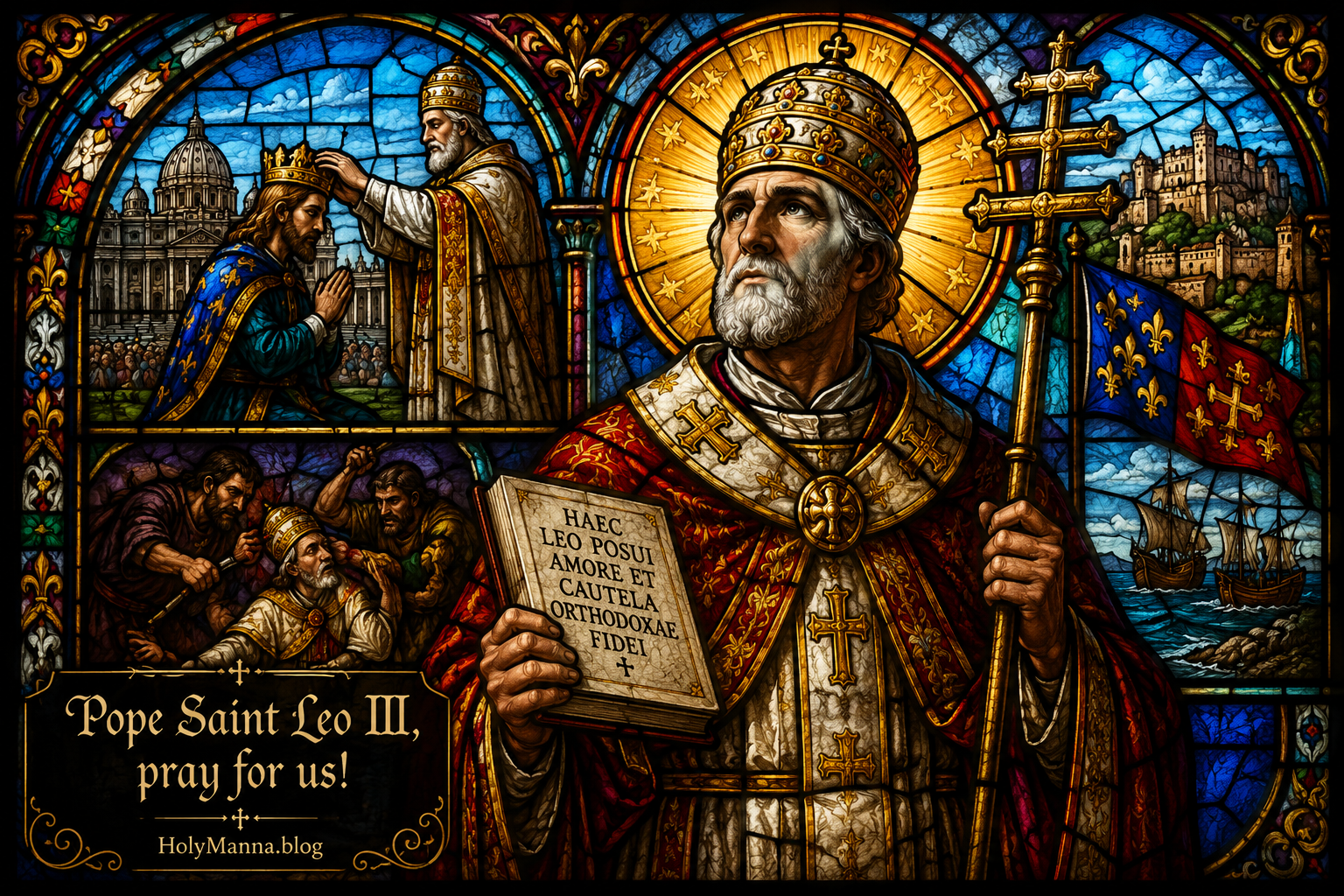 June 12th – Saint of the Day: Pope Saint Leo&nbsp;III