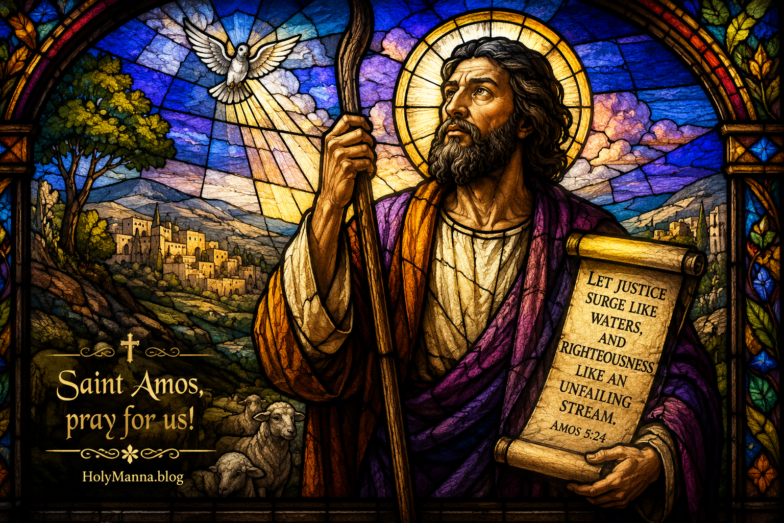 June 15th – Saint of the Day: Saint Amos,&nbsp;Prophet