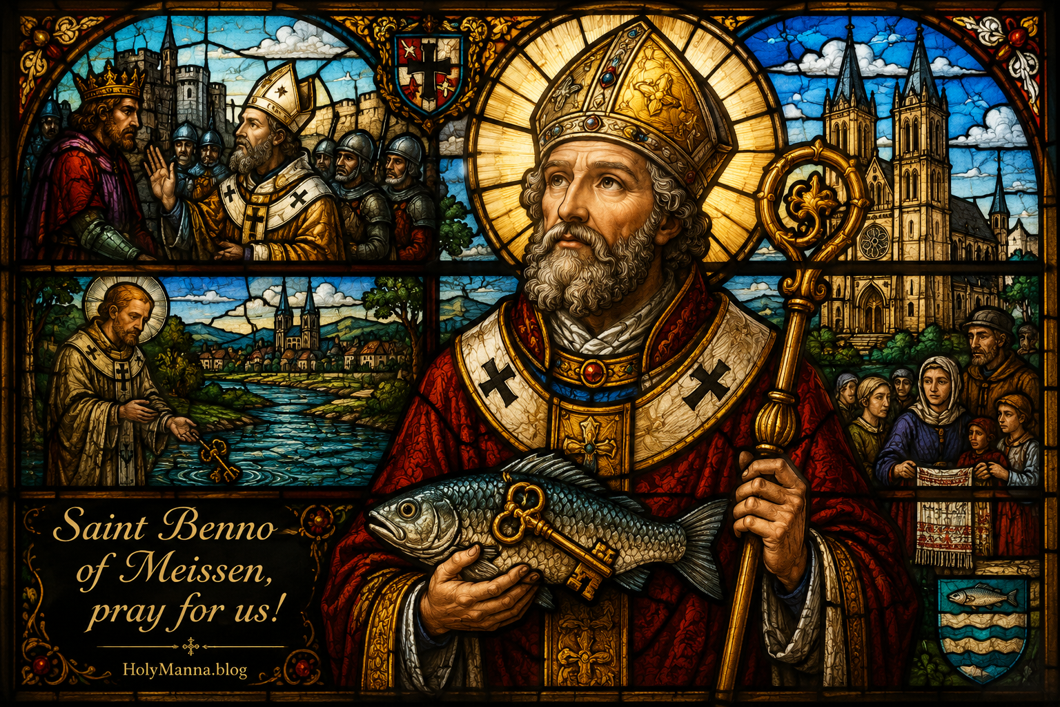 June 16th – Saint of the Day: Saint Benno of Meissen, Missionary Bishop, Reformer &&nbsp;Confessor