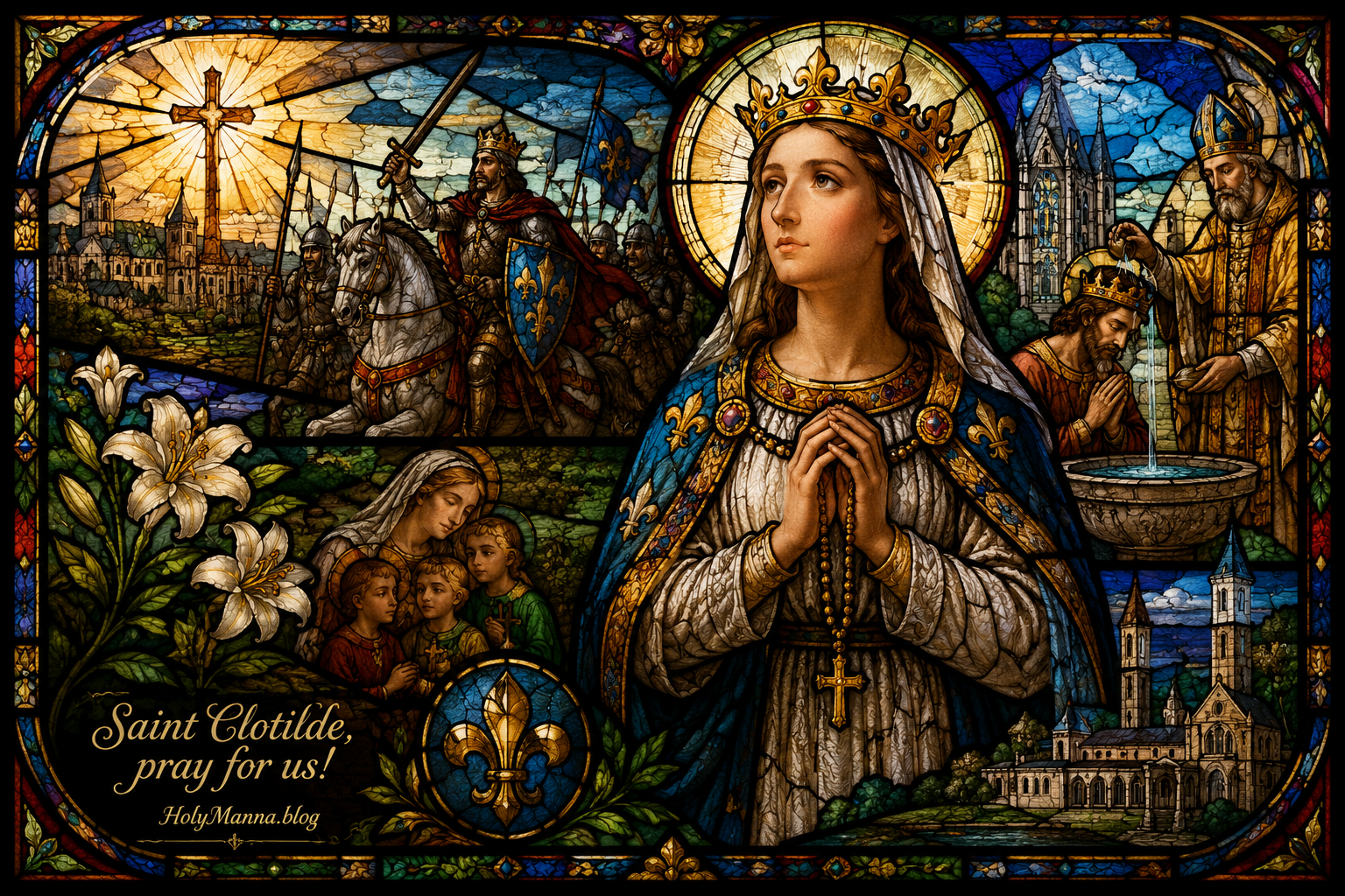June 3rd – Saint of the Day: Saint Clotilde, Queen of the&nbsp;Franks