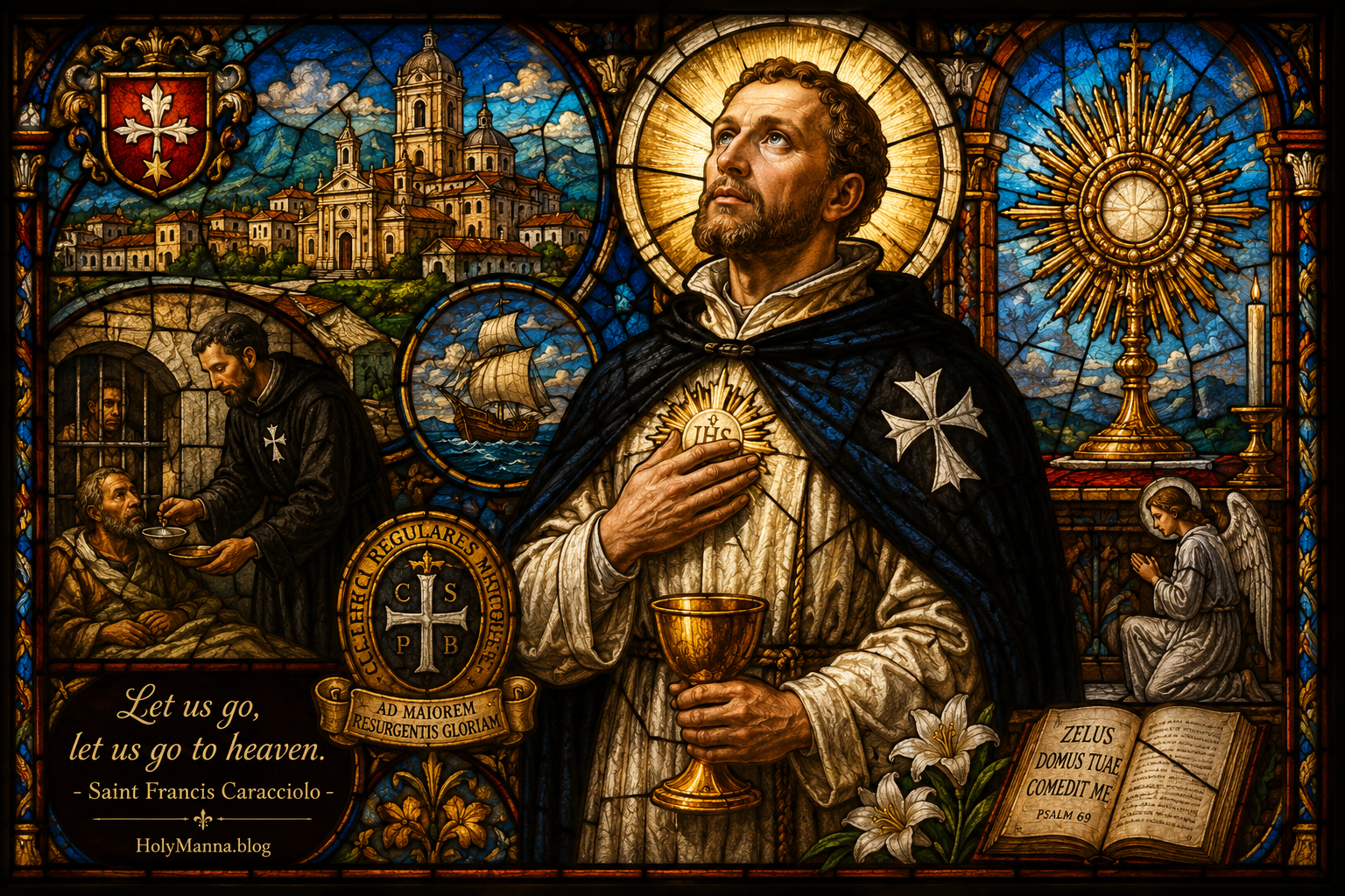 June 4th – Saint of the Day: Saint Francis Caracciolo, Nobleman, Priest &&nbsp;Founder