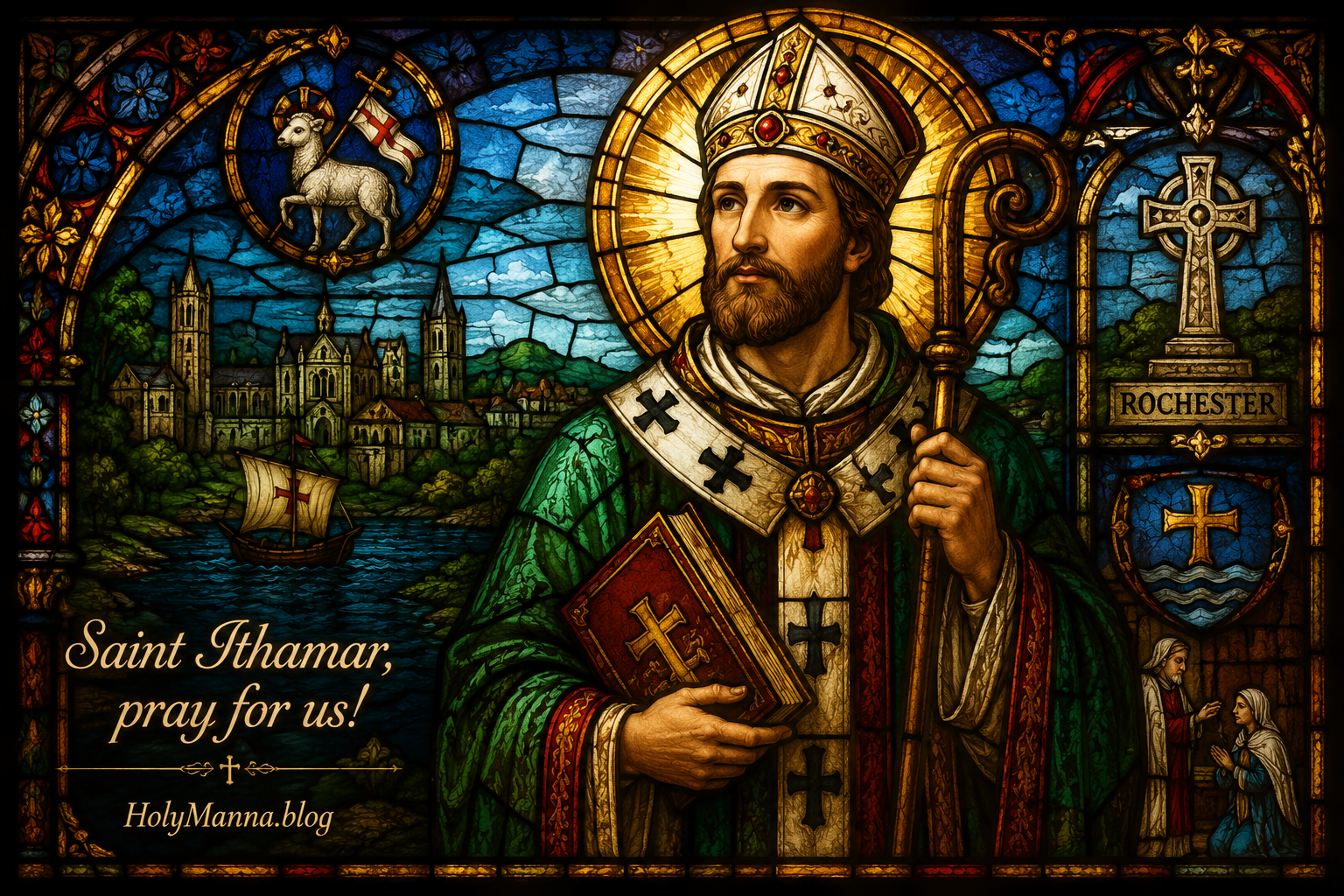June 10th – Saint of the Day: Saint Ithamar,&nbsp;Bishop