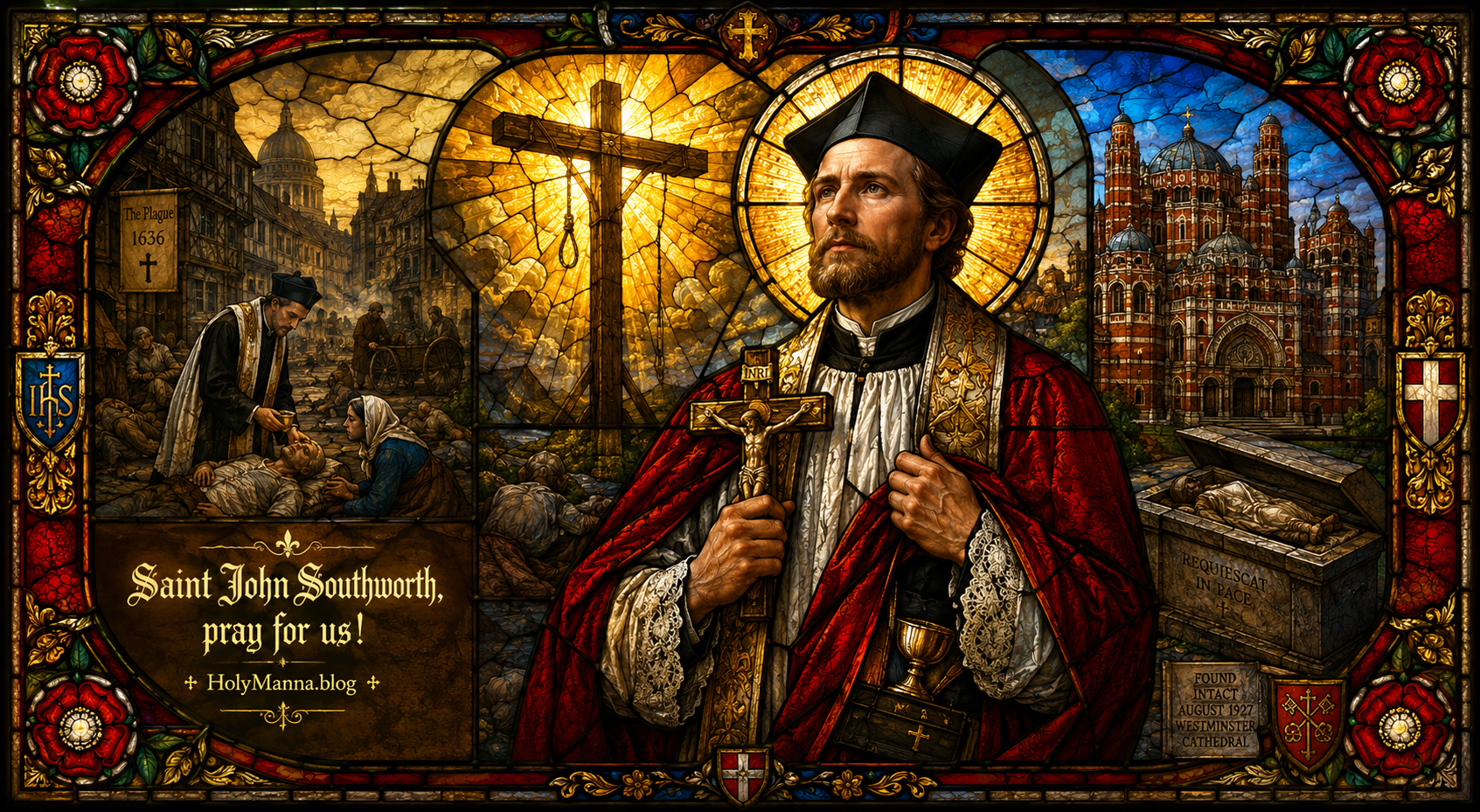 June 28th – Saint of the Day: Saint John Southworth, Priest & Martyr