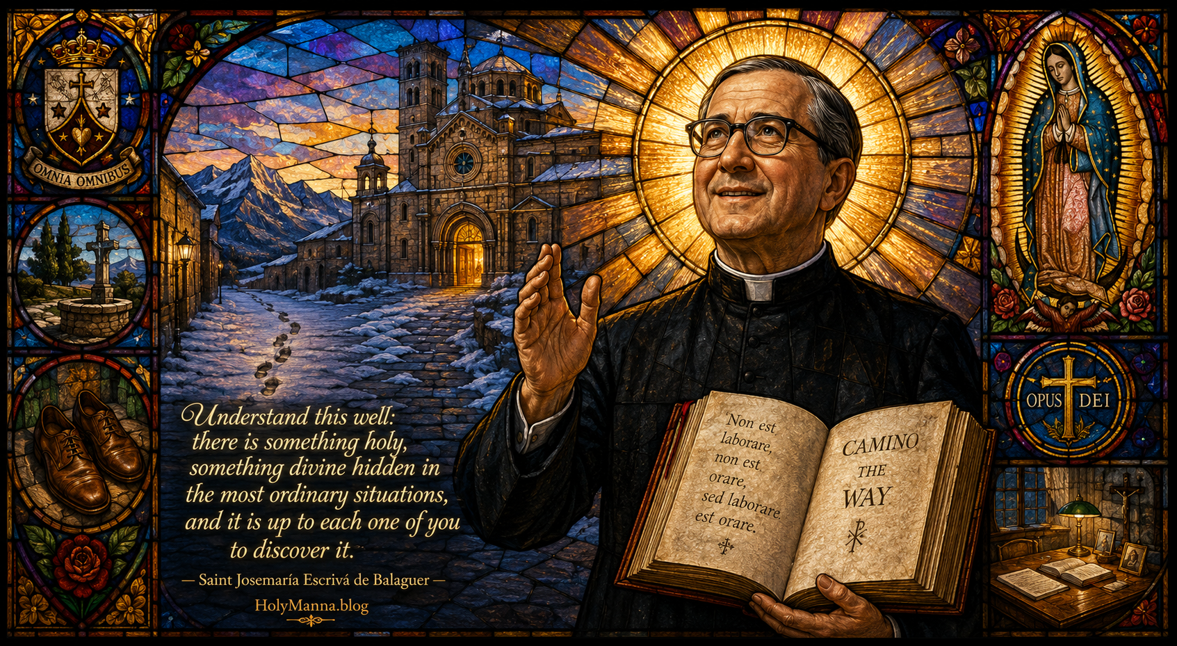 June 26th – Saint of the Day: Saint Josemaría Escrivá de Balaguer, Priest & Founder of Opus Dei