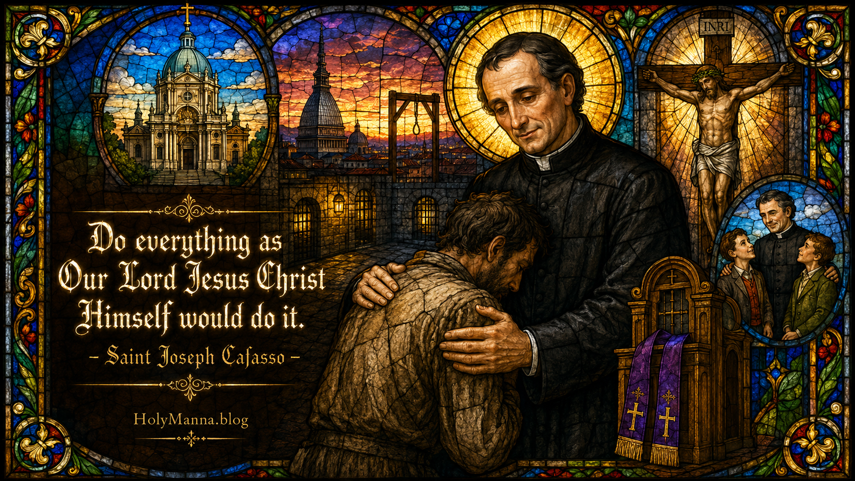 June 23rd – Saint of the Day: Saint Joseph Cafasso, Priest & Spiritual Director