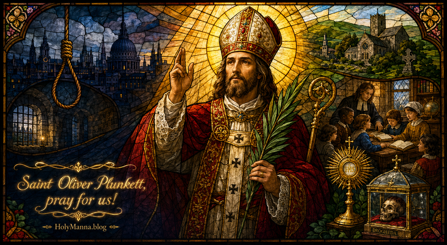 July 1st – Saint of the Day: Saint Oliver Plunkett, Bishop &&nbsp;Martyr