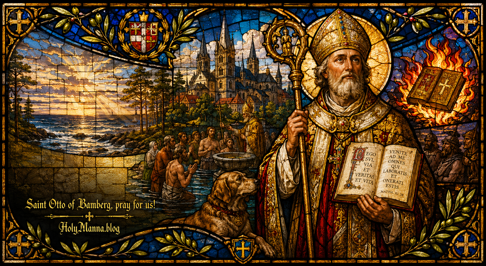 July 2nd – Saint of the Day: Saint Otto of Bamberg, Missionary Bishop