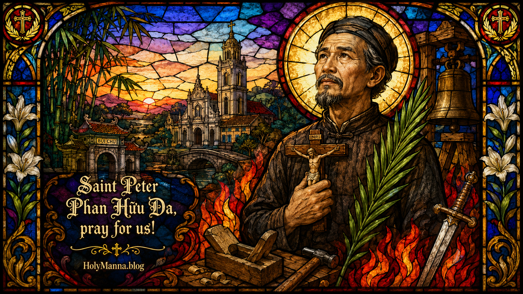 June 17th – Saint of the Day: Saint Peter Phan Hữu Đa, Husband, Father, Carpenter &&nbsp;Martyr