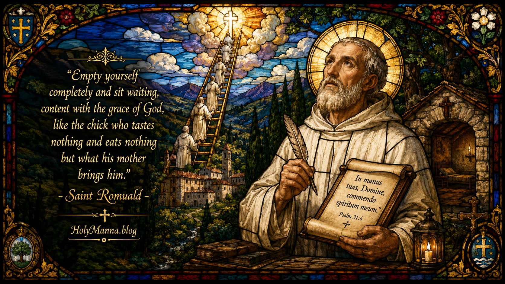 June 19th – Saint of the Day: Saint Romuald, Monk, Hermit, Abbot & Founder of the Camaldolese&nbsp;Order