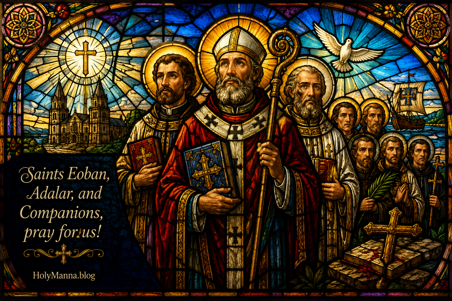 June 5th – Saint of the Day: Saints Eoban, Adalar, & Companions,&nbsp;Martyrs