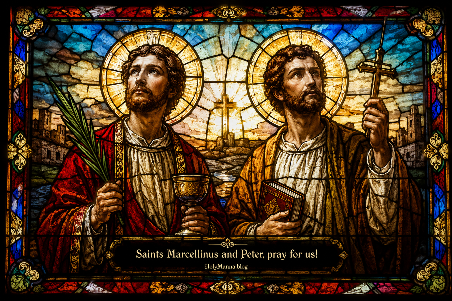June 2nd – Saint of the Day: Saints Marcellinus and Peter, Priest & Exorcist,&nbsp;Martyrs