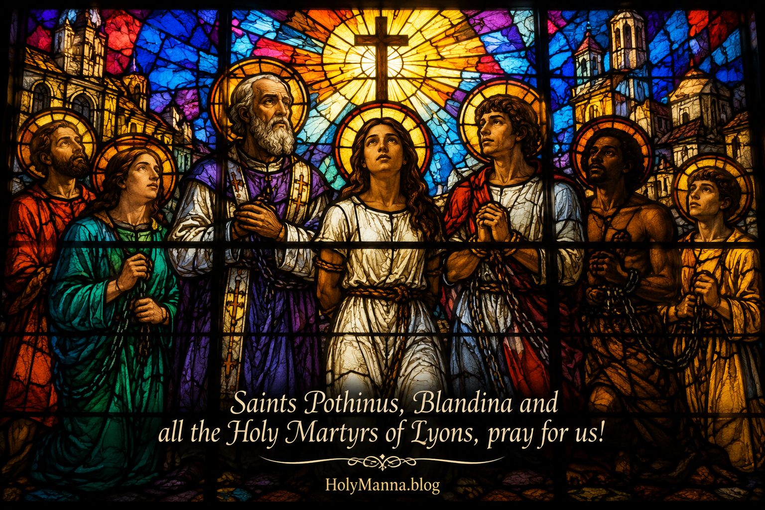 June 2nd – Saint of the Day: Saints Pothinus, Blandina, and Companions, Martyrs of&nbsp;Lyons