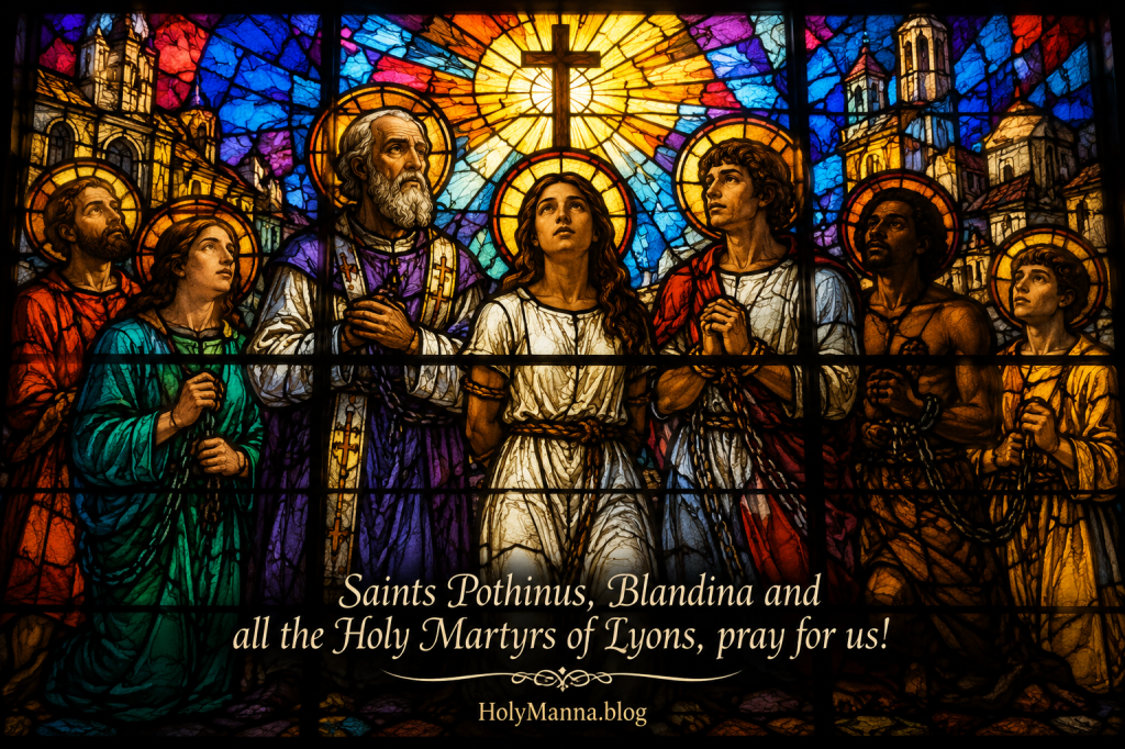 June 2nd – Saint of the Day: Saints Pothinus, Blandina, and Companions, Martyrs of Lyons