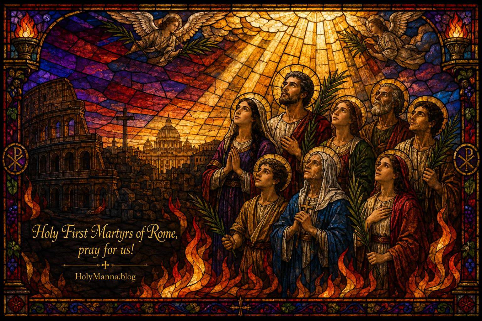 June 30th – Saint of the Day: The First Martyrs of the Church of&nbsp;Rome