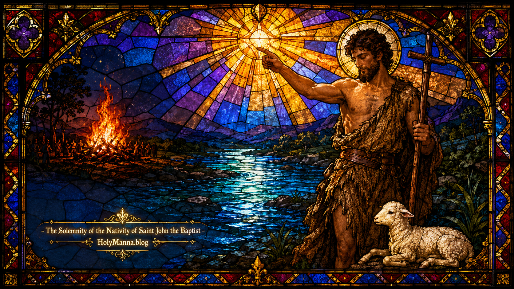 June 24th – The Solemnity of the Nativity of Saint John the Baptist