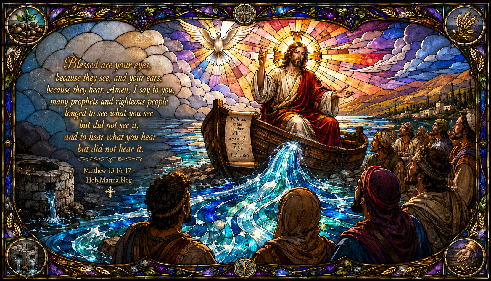 July 23, 2026 – Blessed Are the Eyes That See in Today’s Mass Readings