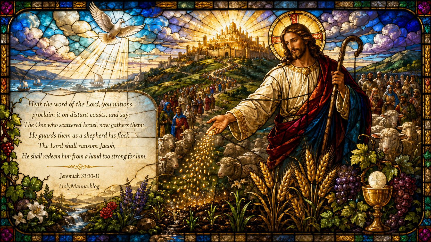 July 24, 2026 – From Scattered to Gathered: The God Who Brings Us Home in Today’s Mass Readings