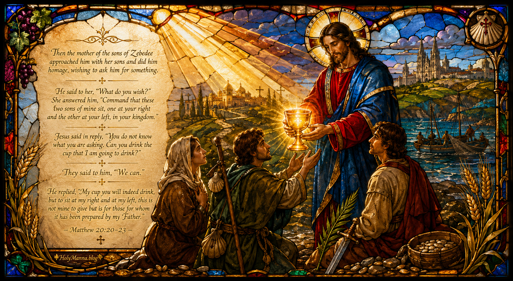 July 25, 2026 – Drinking the Cup of Christ in Today’s Mass Readings