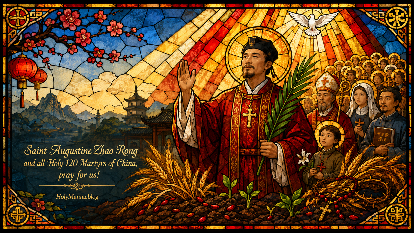 July 9th – Saint of the Day: 120 Martyr Saints of China (Augustine Zhao Rong &&nbsp;companions)