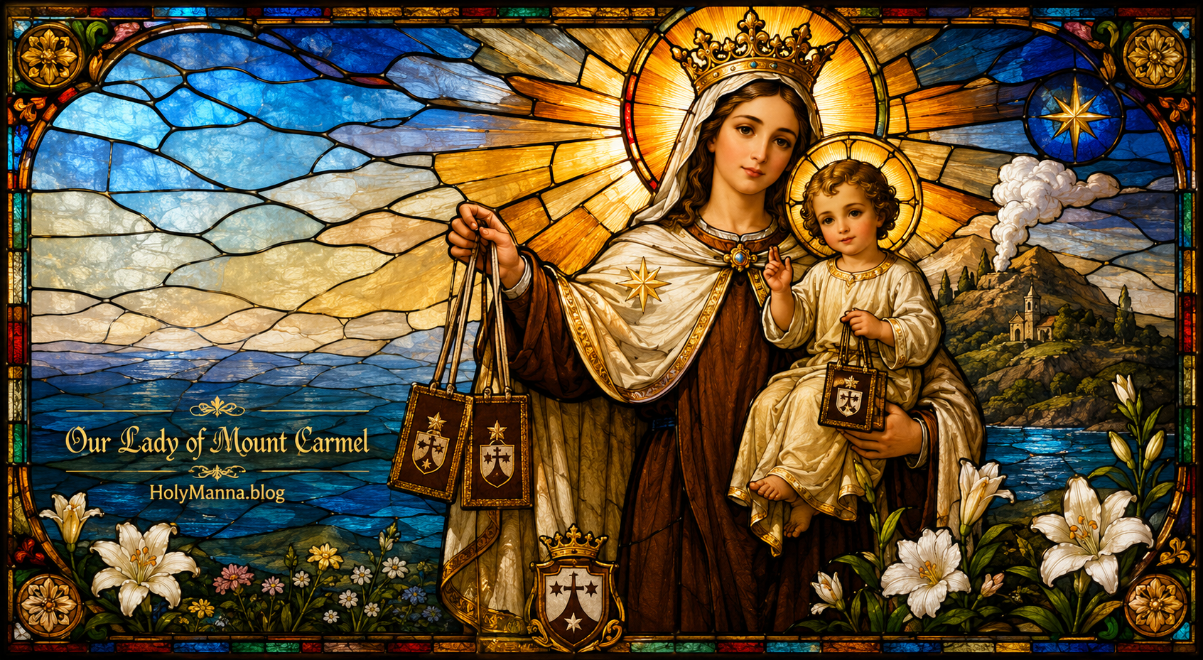 July 16th – Our Lady of Mount Carmel, Optional Memorial & Carmelite Solemnity