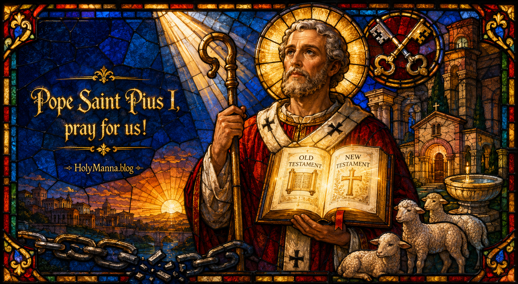 July 11th – Saint of the Day: Pope Saint Pius I,&nbsp;Martyr