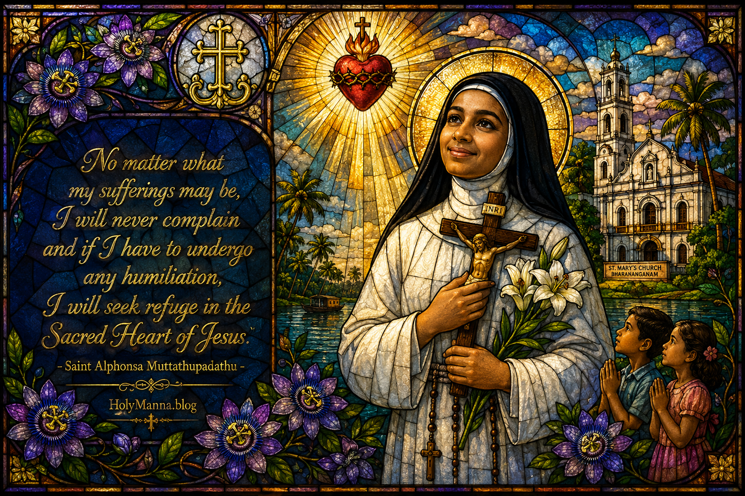 July 28th – Saint of the Day: Saint Alphonsa Muttathupadathu, Franciscan Clarist Nun
