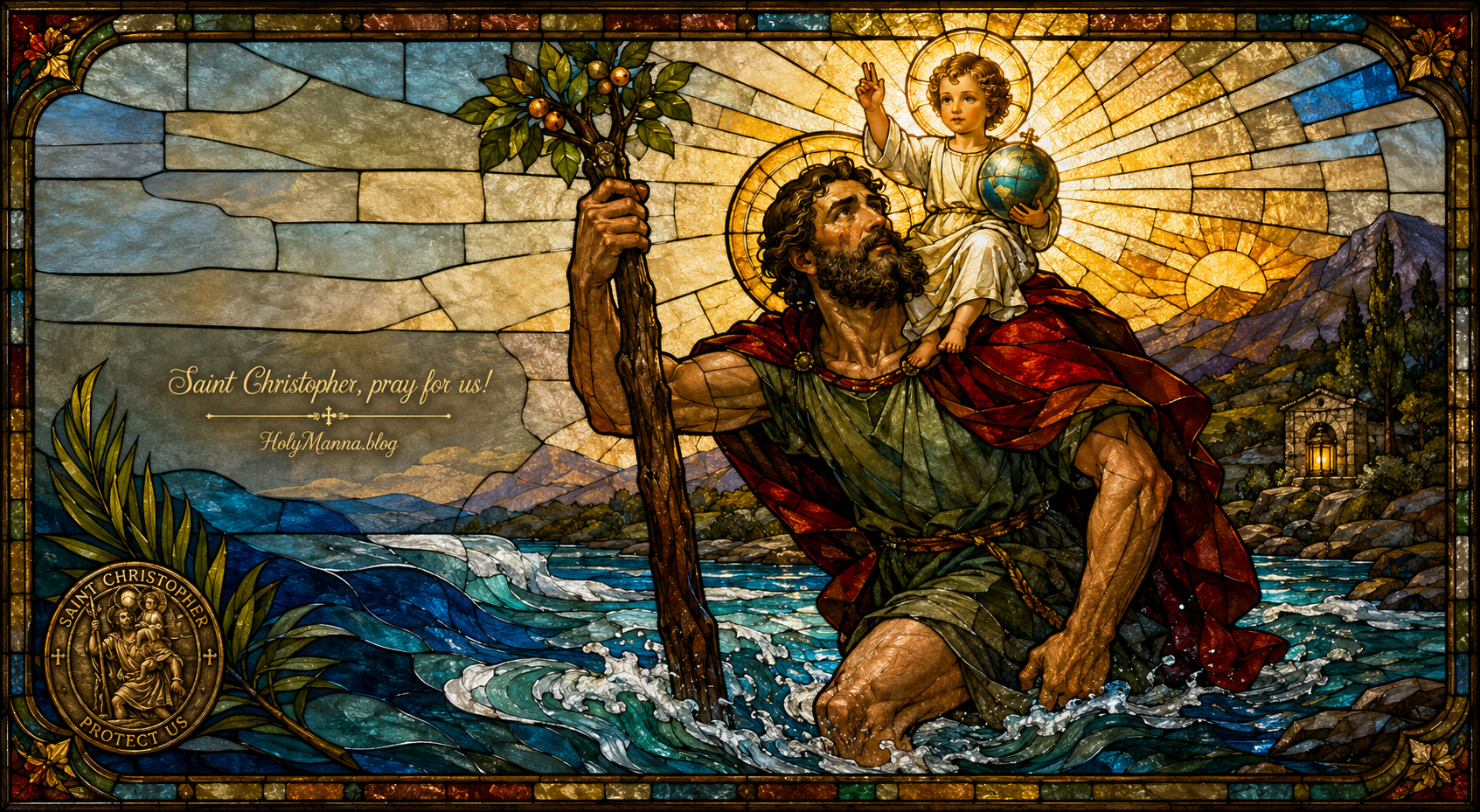 July 25th – Saint of the Day: Saint Christopher, Martyr