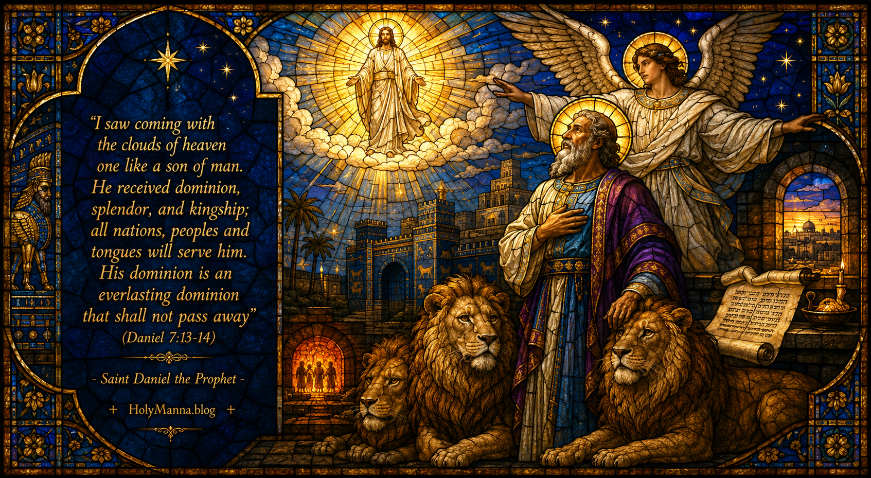 July 21st – Saint of the Day: Saint Daniel, Prophet