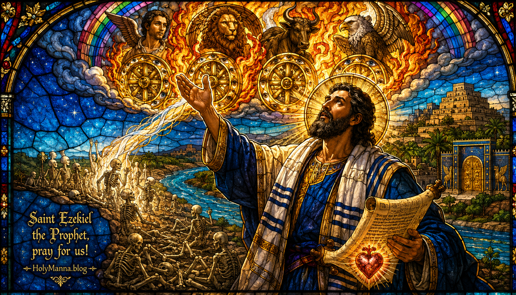 July 23rd – Saint of the Day: Saint Ezekiel, Prophet