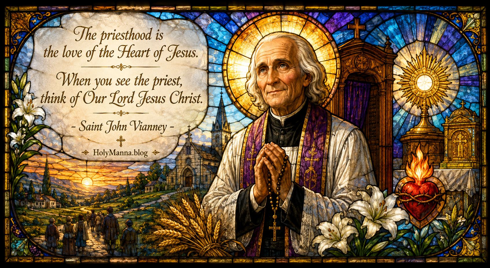 August 4th – Saint of the Day: Saint John Vianney, Priest