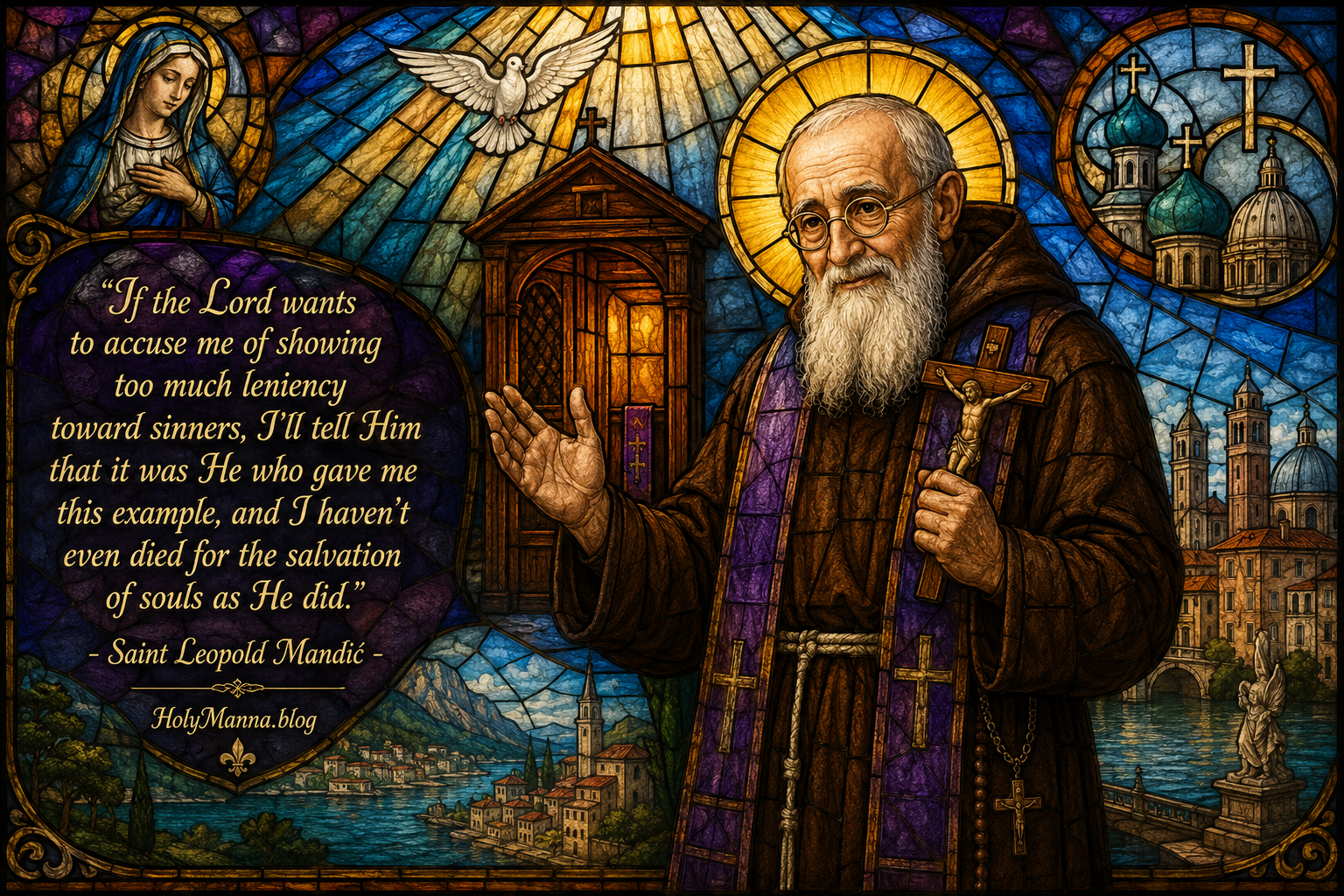 July 30th – Saint of the Day: Saint Leopold Mandić, Capuchin Priest