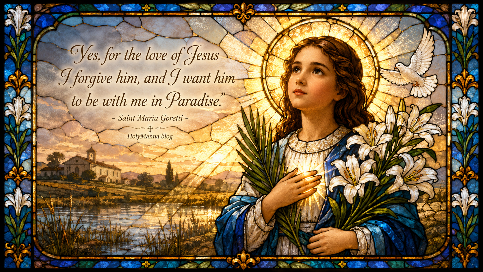 July 6th – Saint of the Day: Saint Maria Goretti, Virgin &&nbsp;Martyr