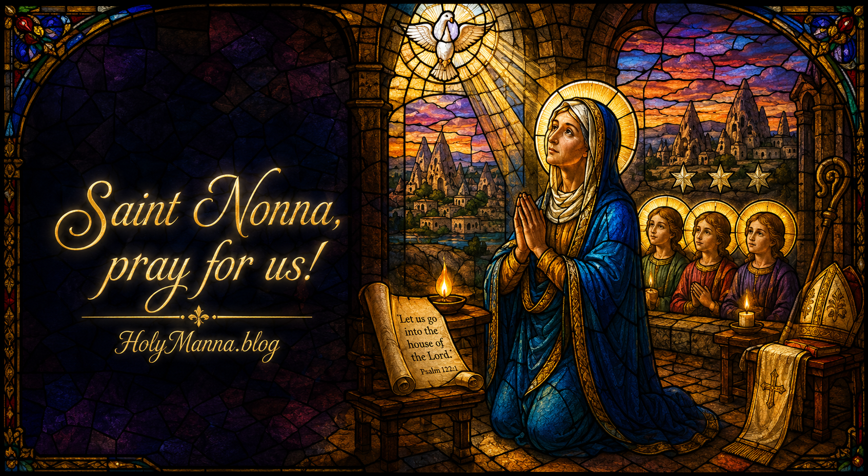 August 5th – Saint of the Day: Saint Nonna, Wife &&nbsp;Mother