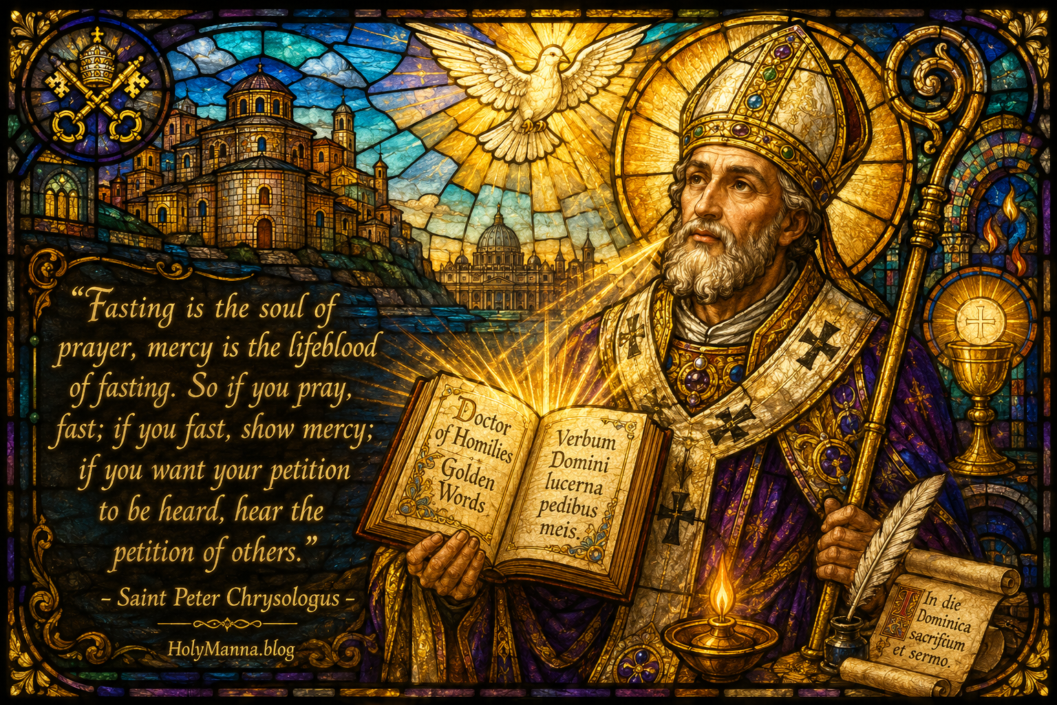 July 30th – Saint of the Day: Saint Peter Chrysologus, Bishop & Doctor of the Church