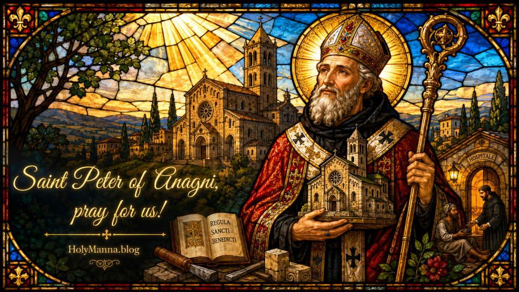 August 3rd – Saint of the Day: Saint Peter of Anagni, Benedictine Monk &&nbsp;Bishop