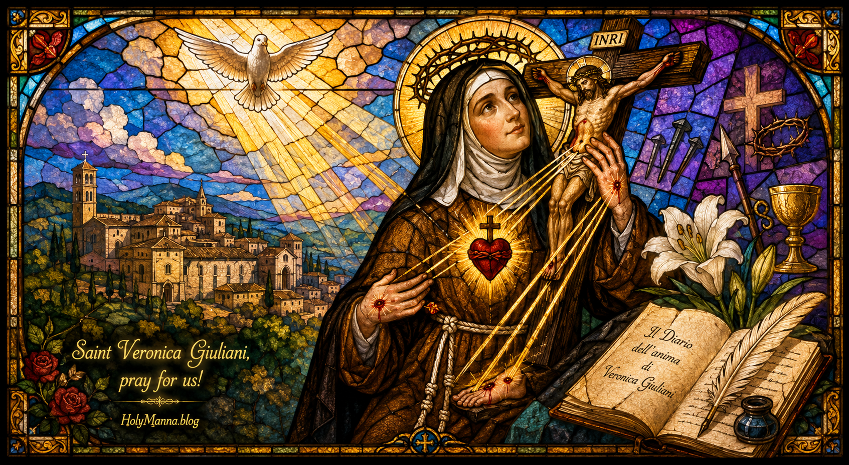 July 9th – Saint of the Day: Saint Veronica Giuliani, Abbess and&nbsp;Mystic