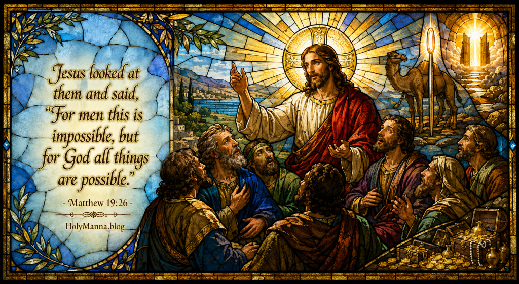 August 18, 2026 – For God All Things Are Possible in Today’s Mass&nbsp;Readings