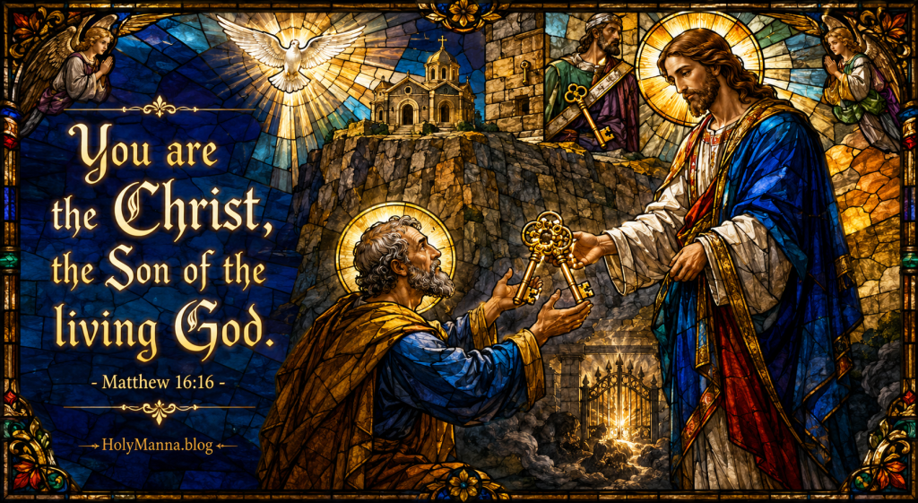 August 23, 2026 – Built on Rock: Why the Church Still Stands in Today’s Mass&nbsp;Readings