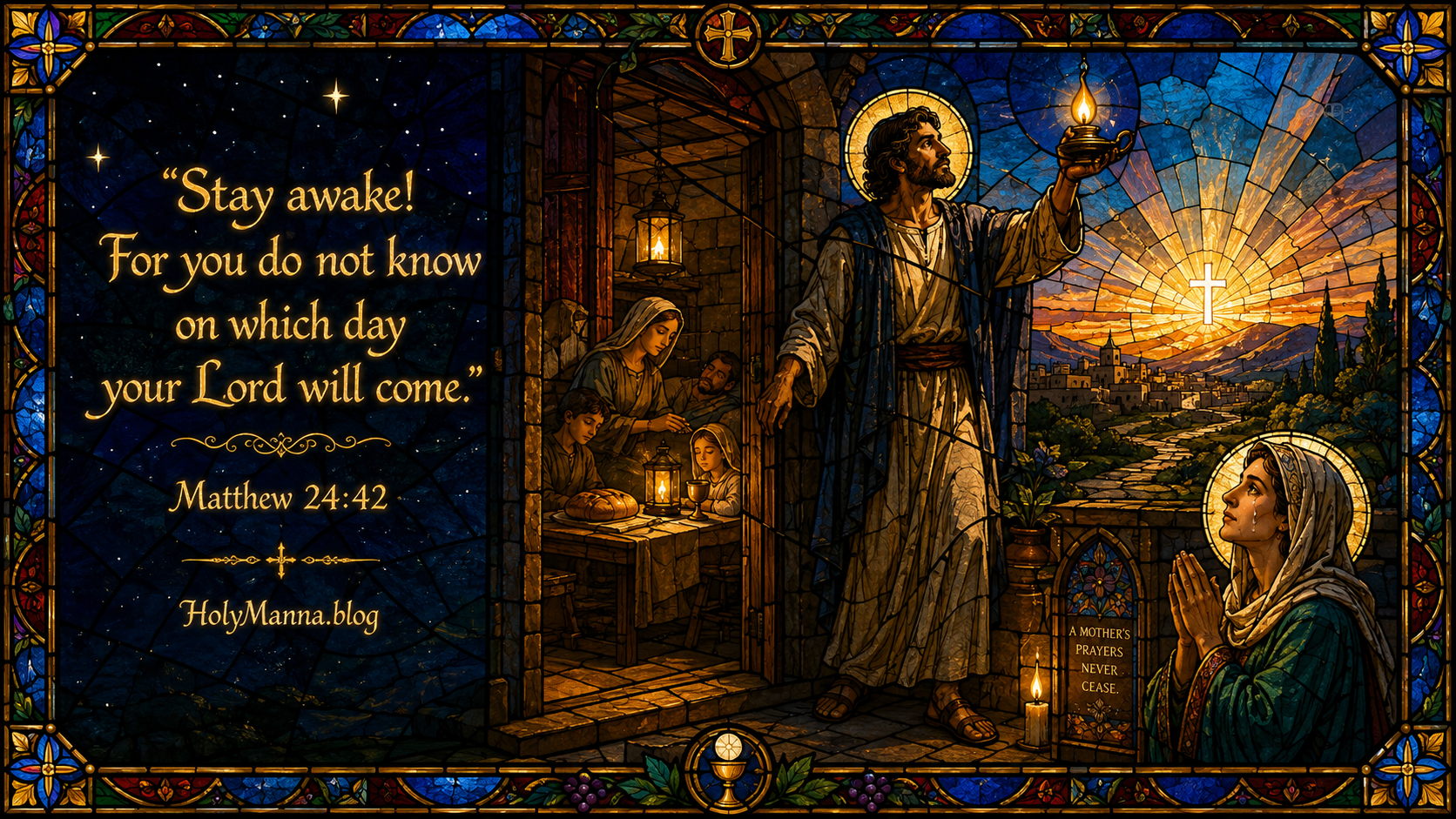 August 27, 2026 – God Is Faithful, So Stay Awake in Today’s Mass&nbsp;Readings