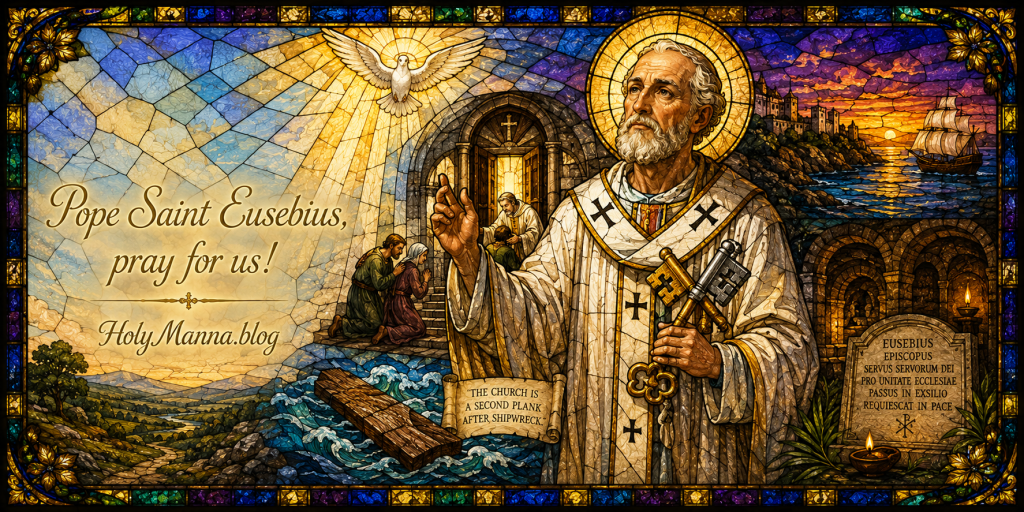 August 17th – Saint of the Day: Pope Saint Eusebius,&nbsp;Martyr
