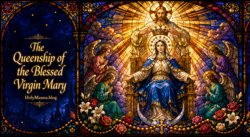 August 22nd – The Queenship of the Blessed Virgin Mary
