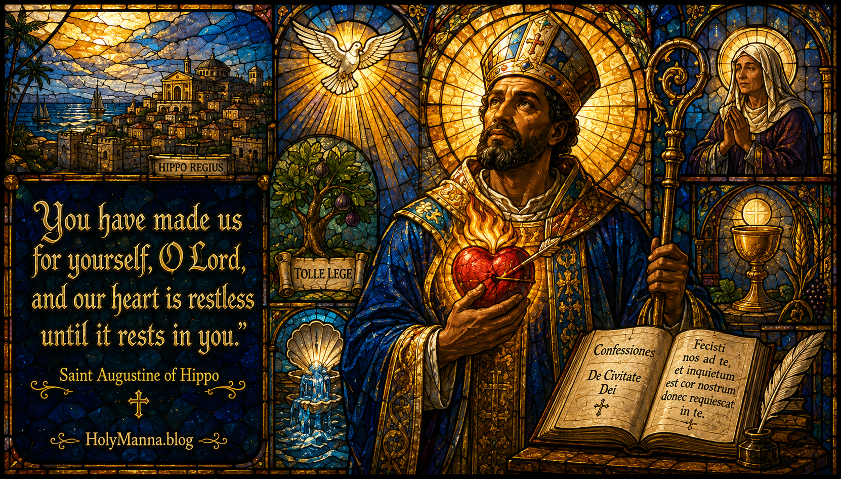 August 28th – Saint of the Day: Saint Augustine of Hippo, Bishop & Doctor of the&nbsp;Church