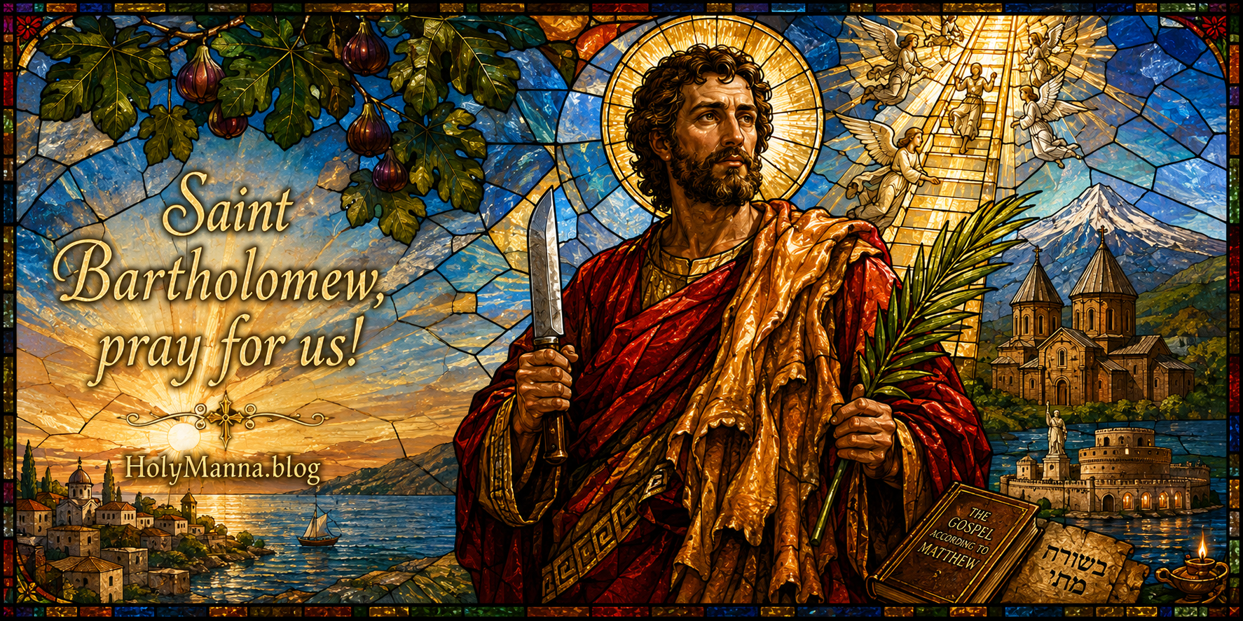 August 24th – Saint of the Day: Saint Bartholomew (Nathanael), Apostle and&nbsp;Martyr