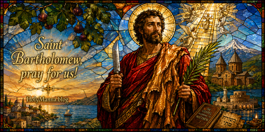 August 24th – Saint of the Day: Saint Bartholomew (Nathanael), Apostle and&nbsp;Martyr