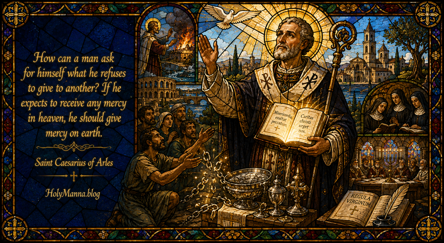 August 27th – Saint of the Day: Saint Caesarius of Arles, Monk &&nbsp;Bishop